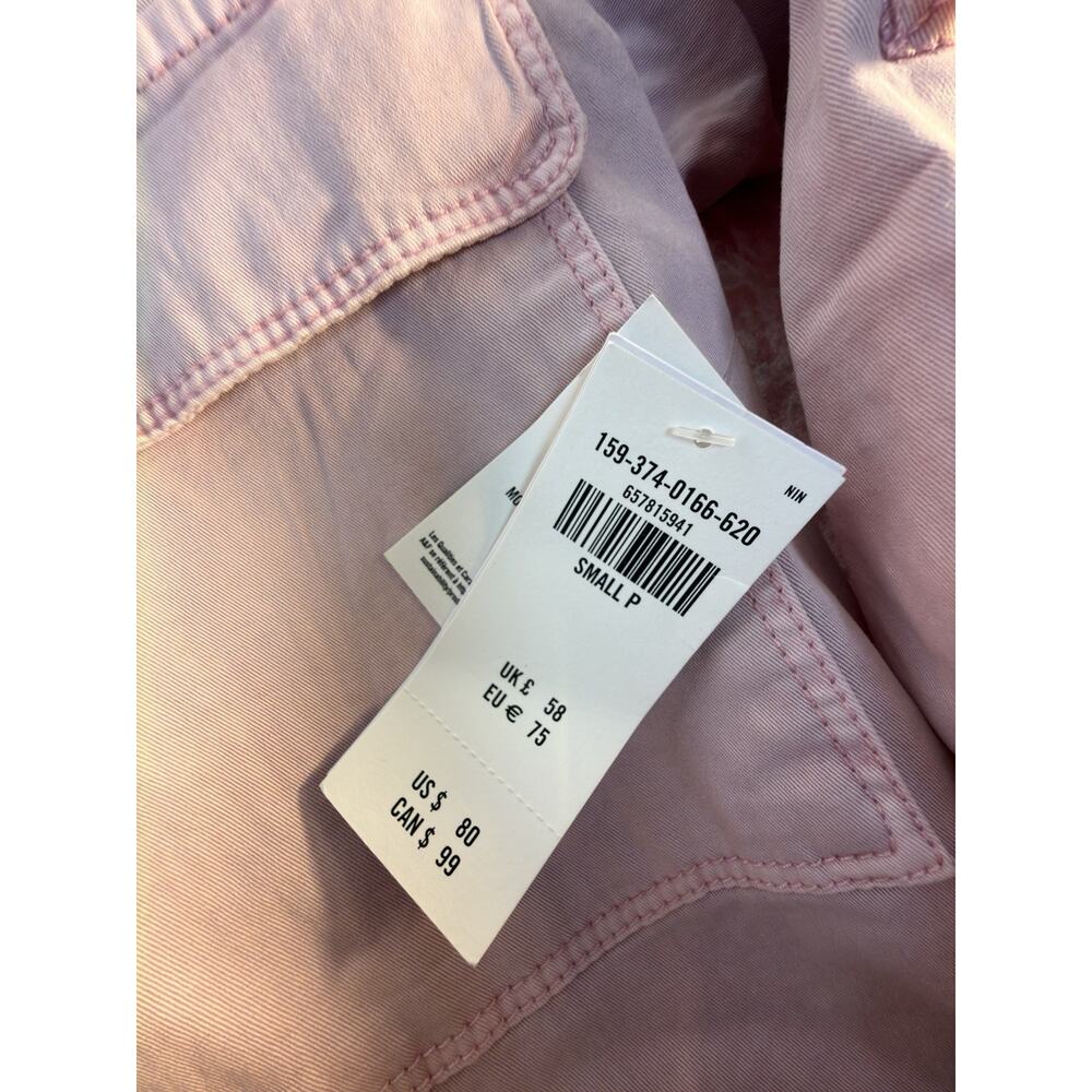 Abercrombie Lavender Utility Shirt Dress Belted Womens SP NWT Preppy - Picture 4 of 9